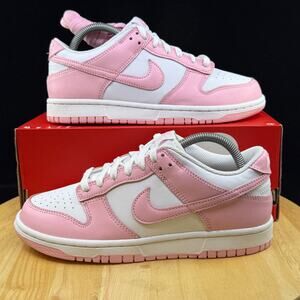 NEW Nike Dunk Low GS Medium Soft Pink NBY FB9109-125 Women Size 8.5/ 7Y